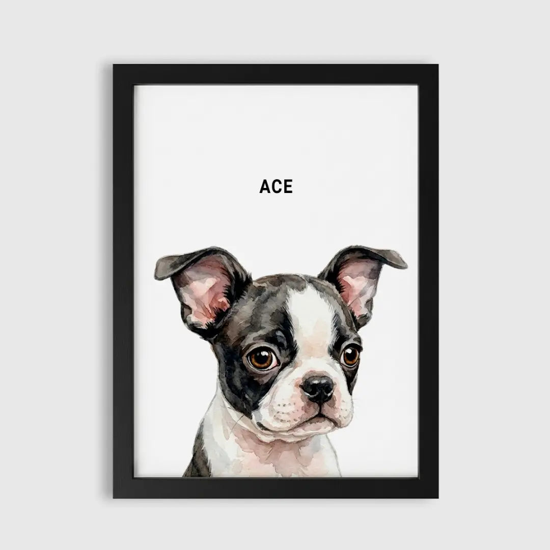 Watercolor Pet Portrait