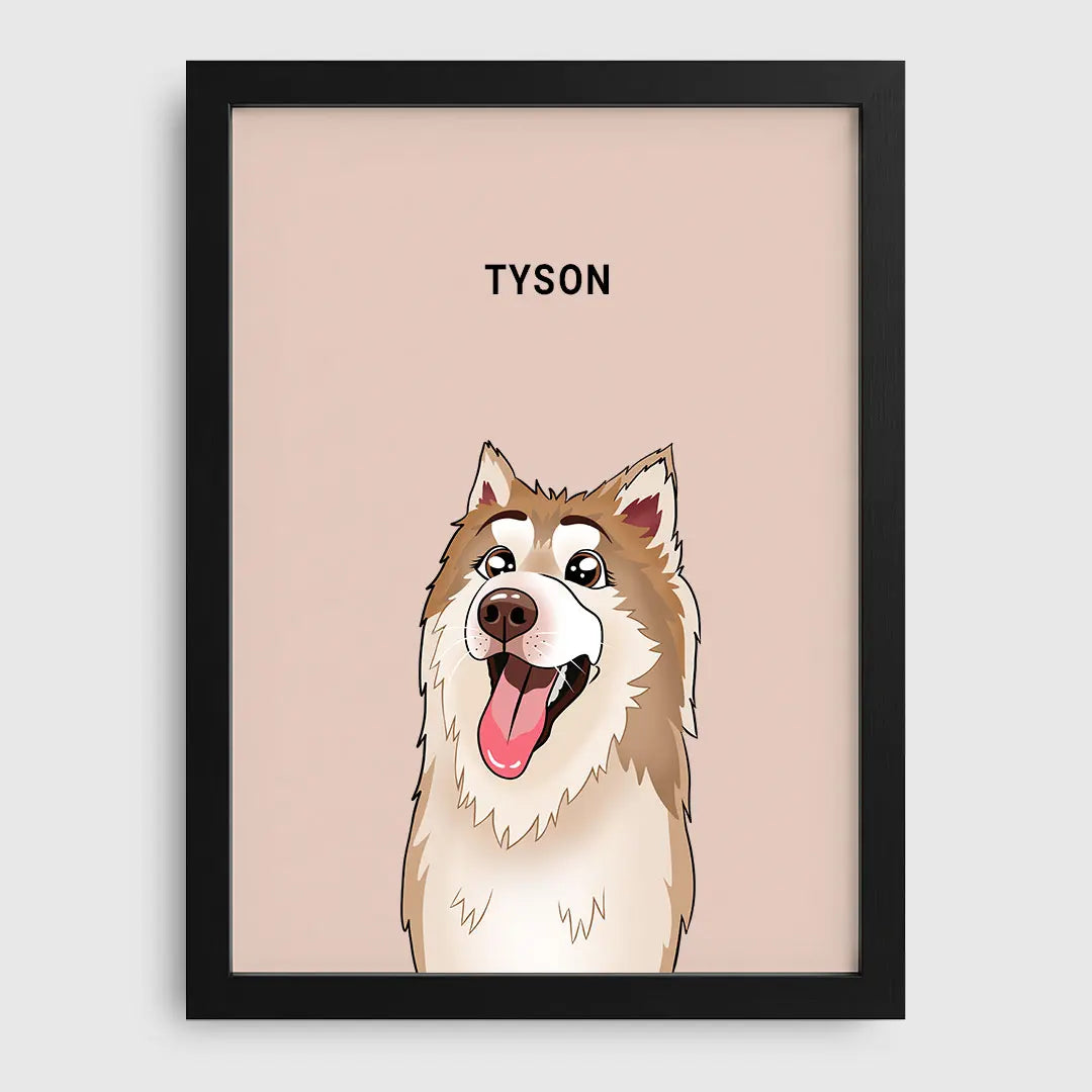 Cartoon Pet Portrait