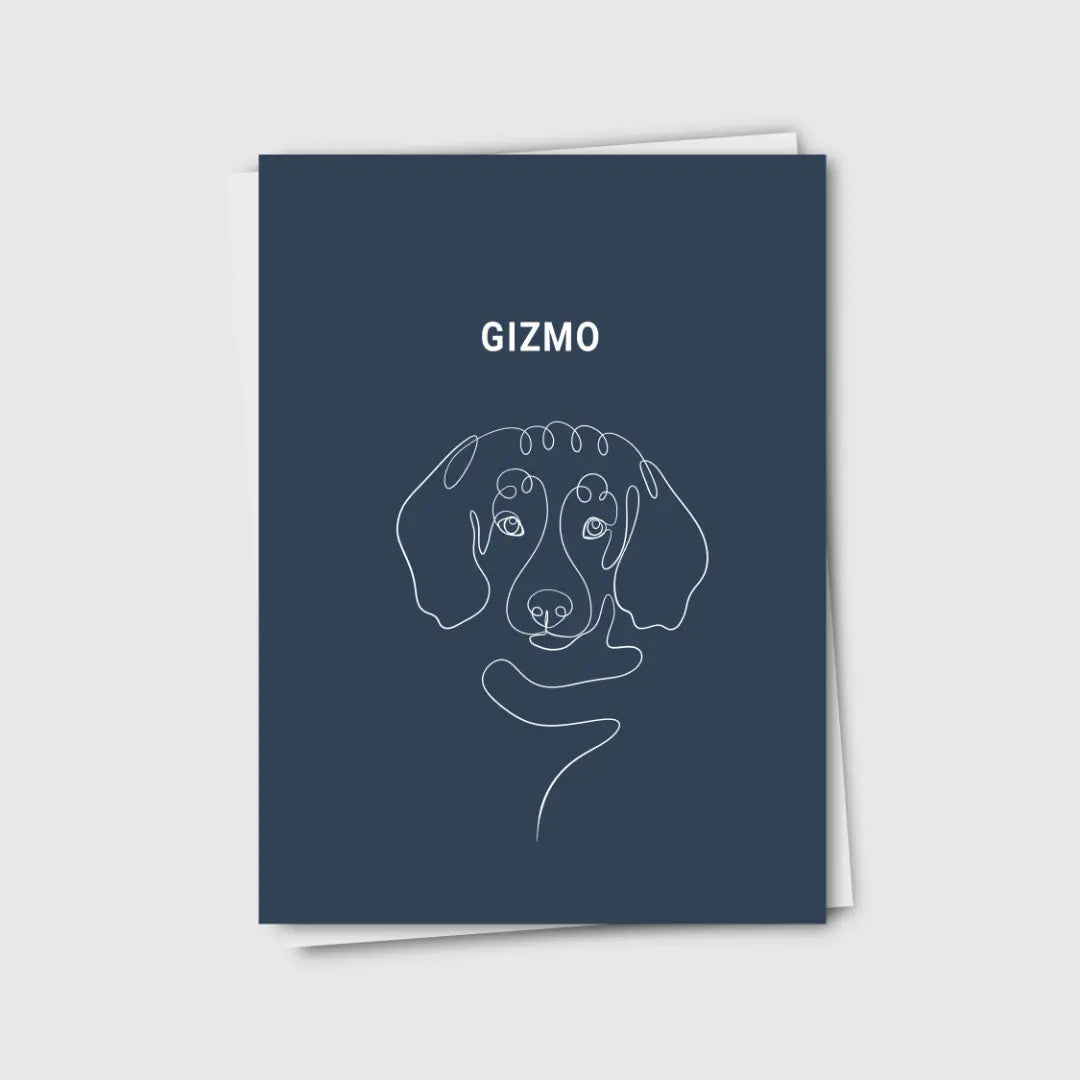 Line Art Pet Portrait