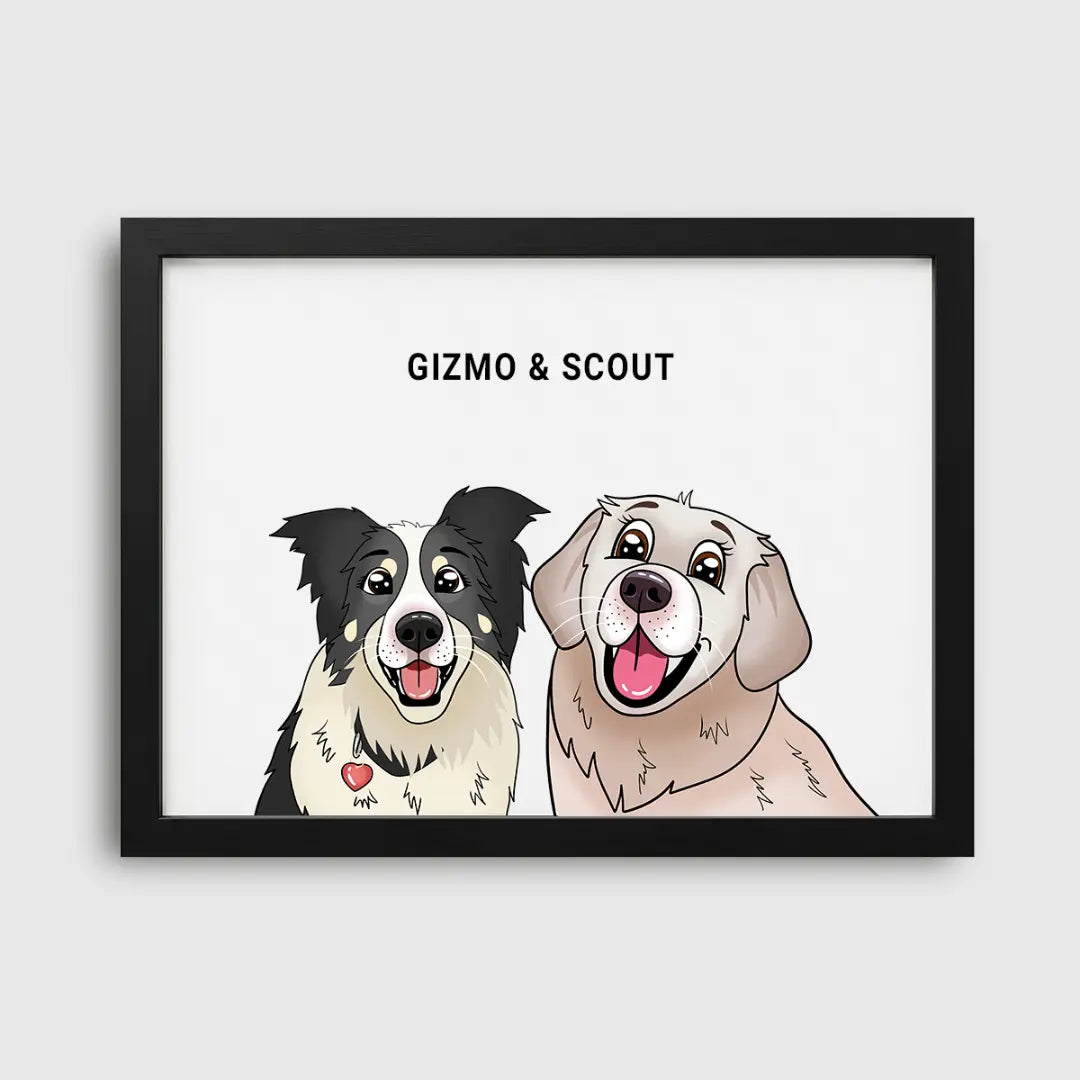 Cartoon Pet Portrait