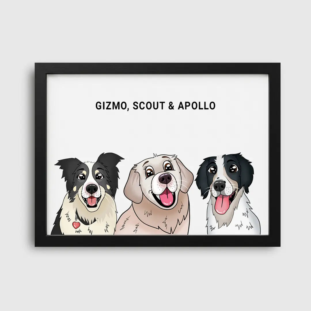 Cartoon Pet Portrait