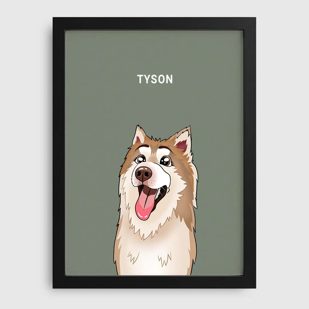 Cartoon Pet Portrait
