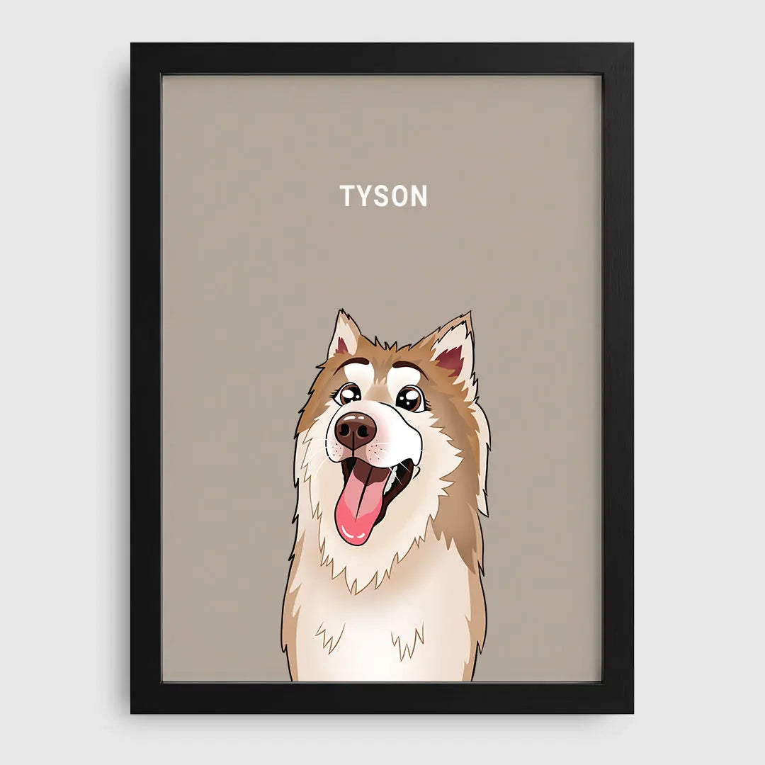 Cartoon Pet Portrait