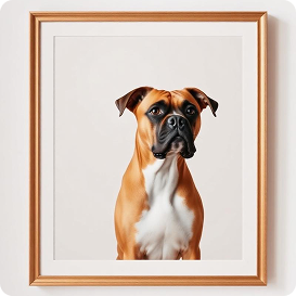 Modern Pet Portrait