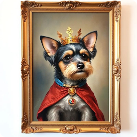 Royal Pet Portrait