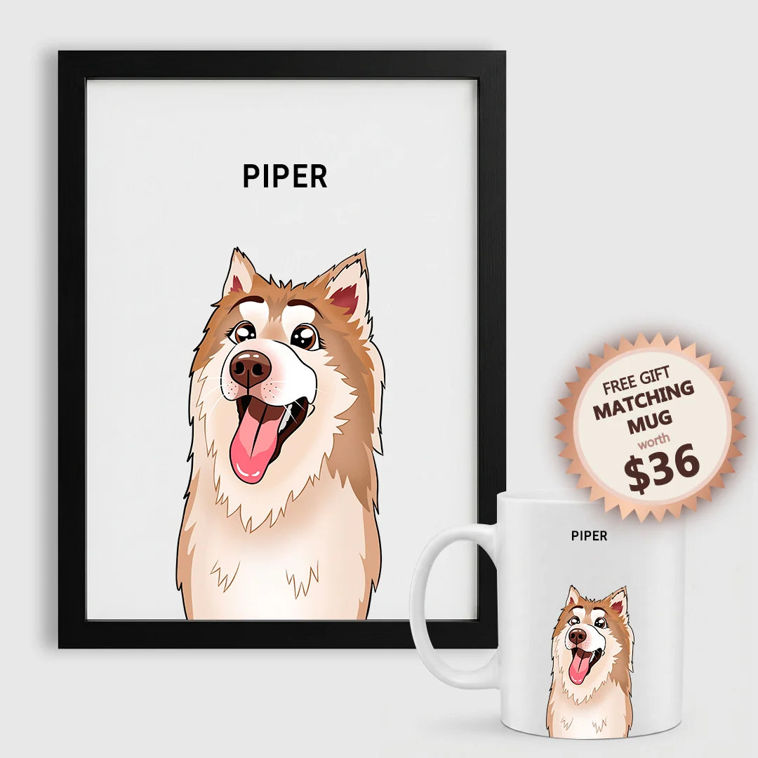 Cartoon Pet Portrait