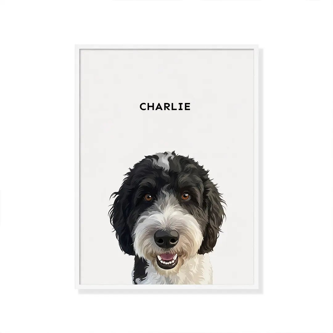 Modern Pet Portrait