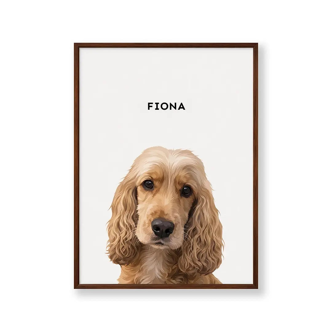 Modern Pet Portrait