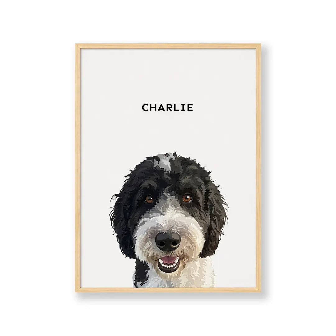Modern Pet Portrait