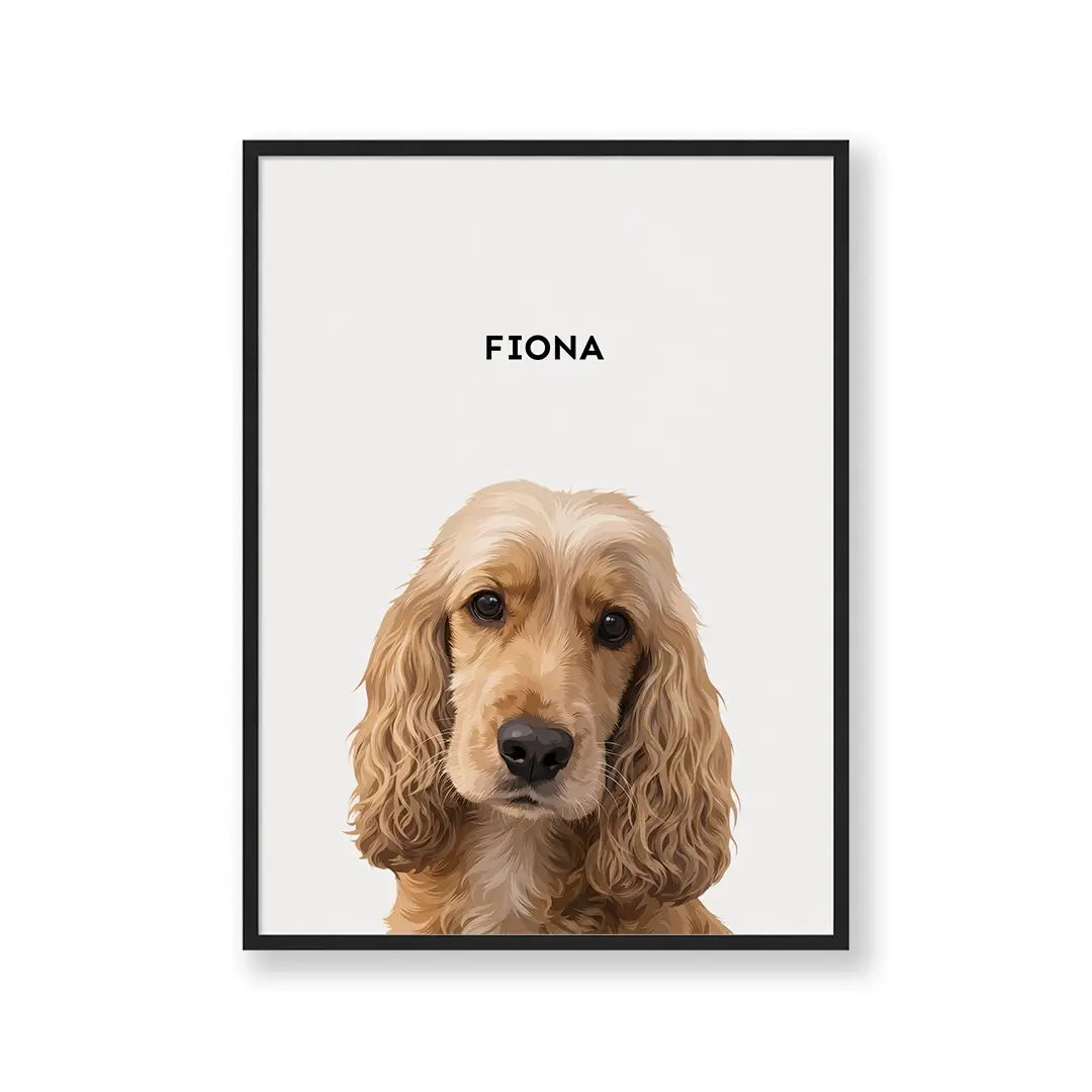 Modern Pet Portrait