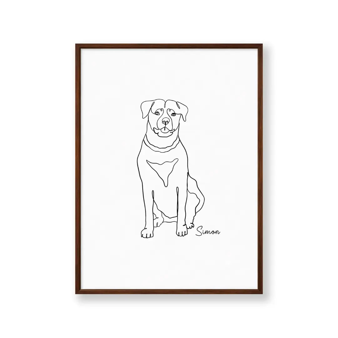 Fluid One-Line Art