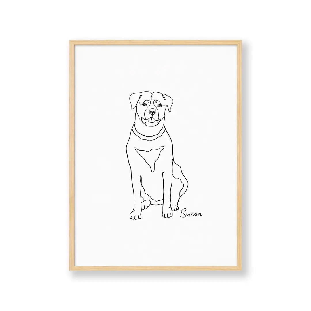 Fluid One-Line Art