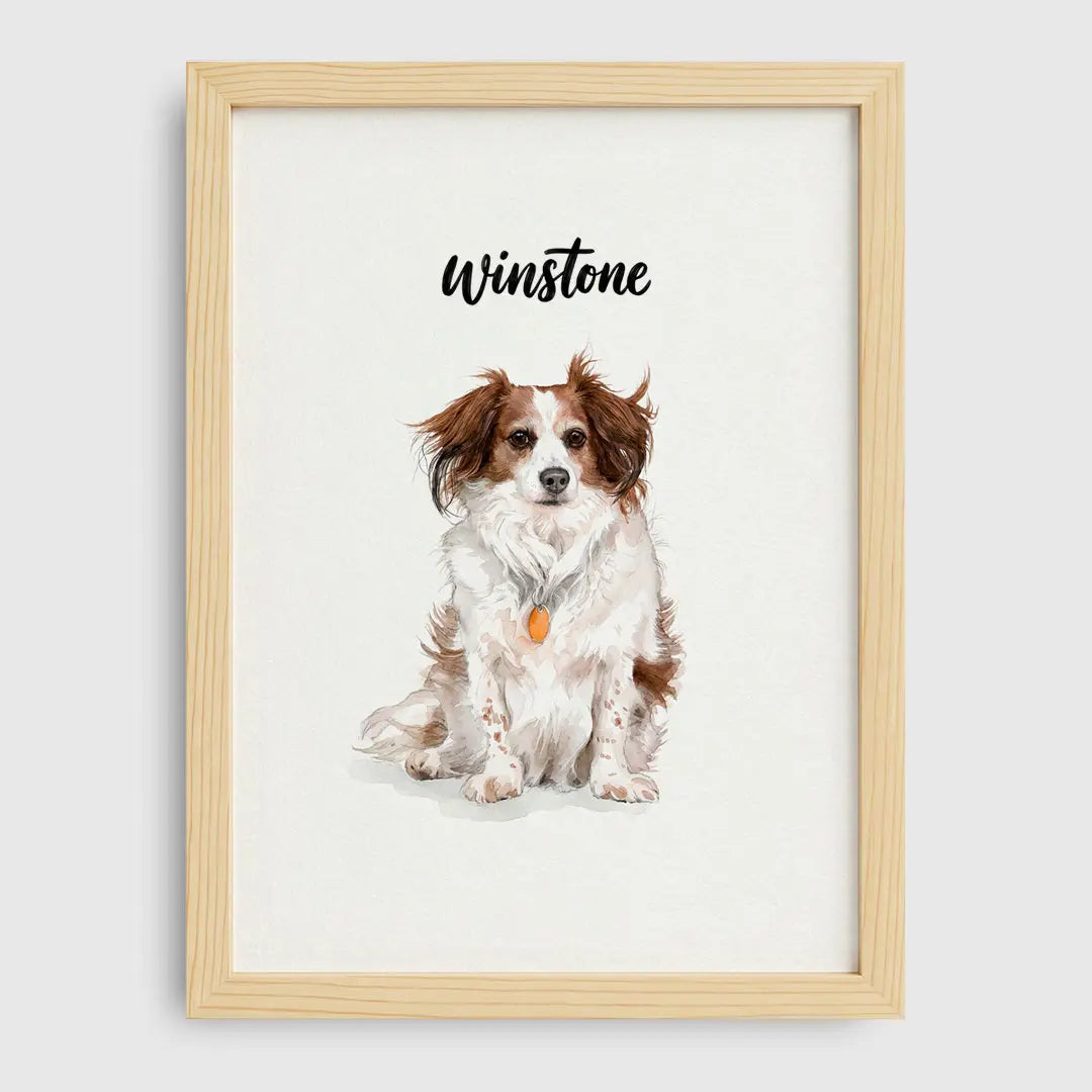 Watercolor Pet Portrait