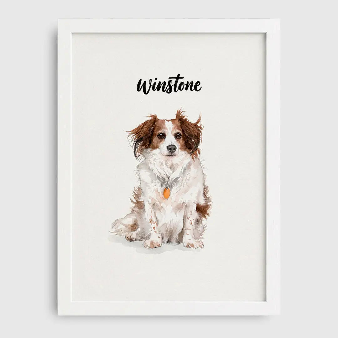 Watercolor Pet Portrait