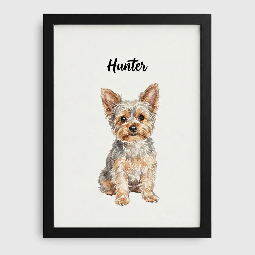 Watercolor Pet Portrait
