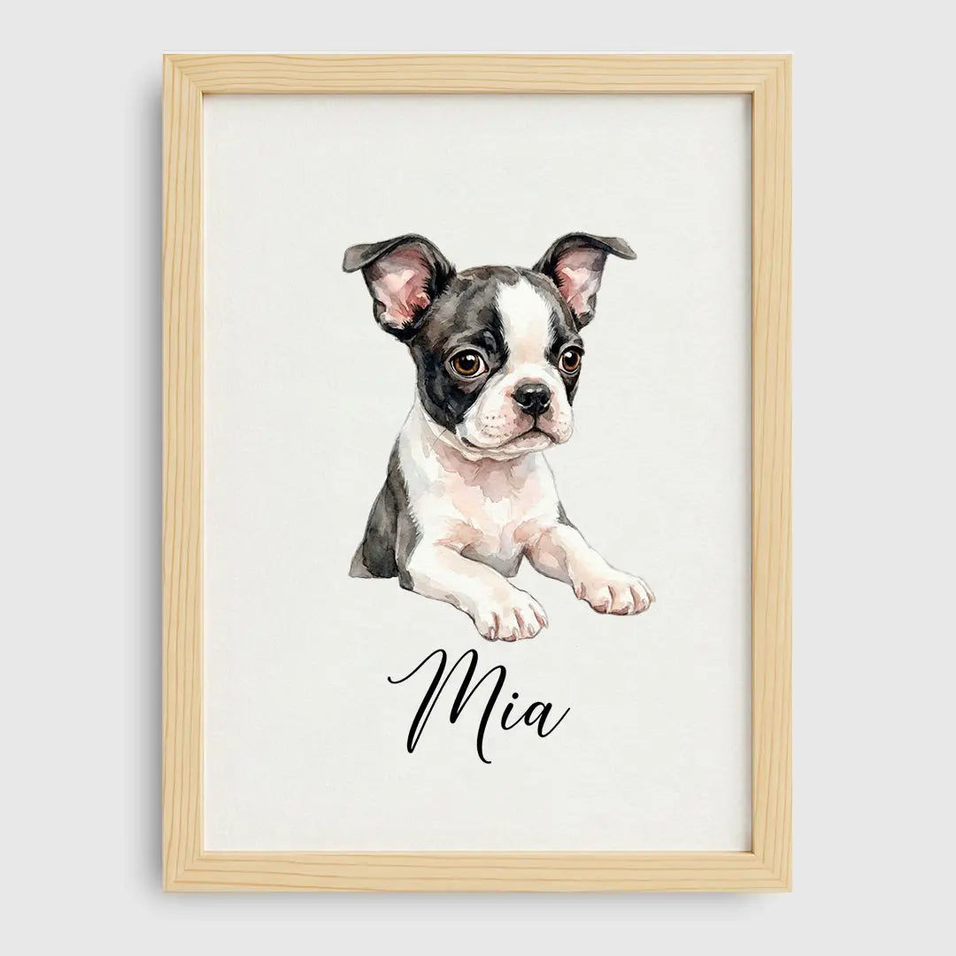 Watercolor Pet Portrait