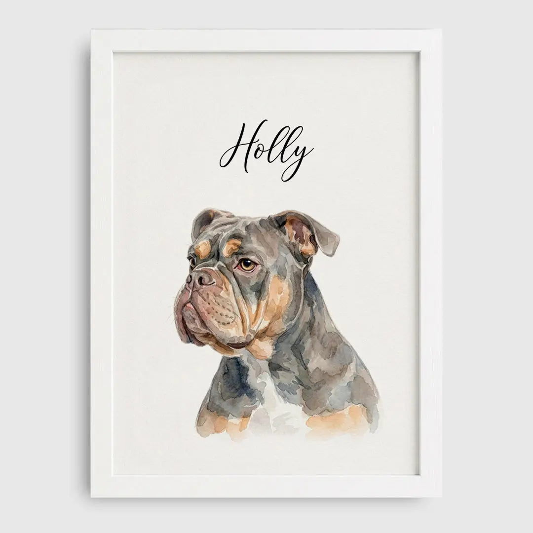 Watercolor Pet Portrait