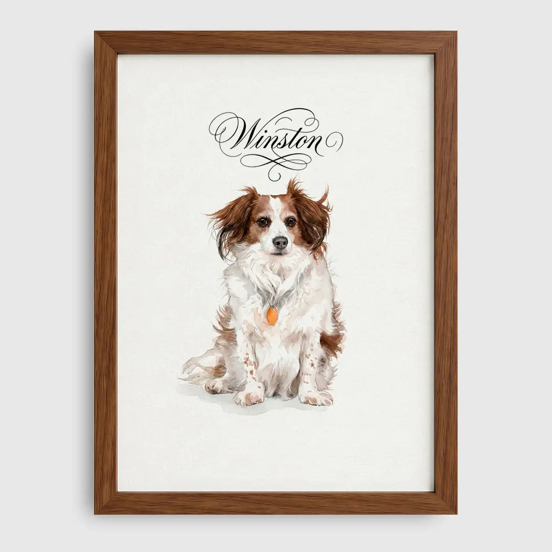 Watercolor Pet Portrait
