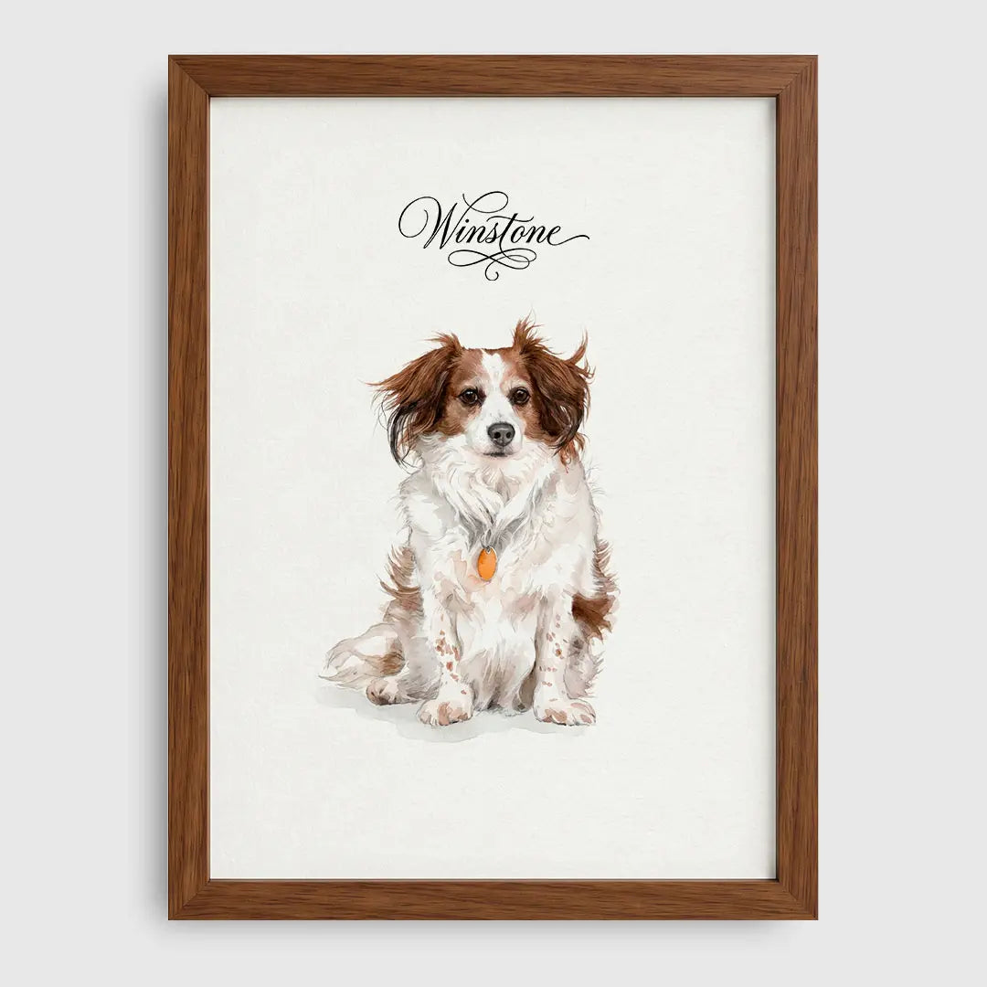 Watercolor Pet Portrait